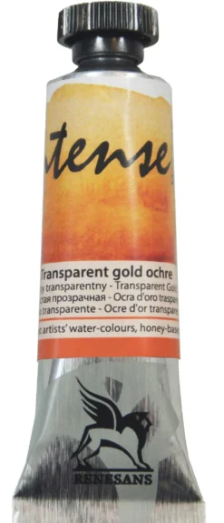 Farba akwarelowa Intense Water - Renesans - 12, transparent gold ochre, 15 ml