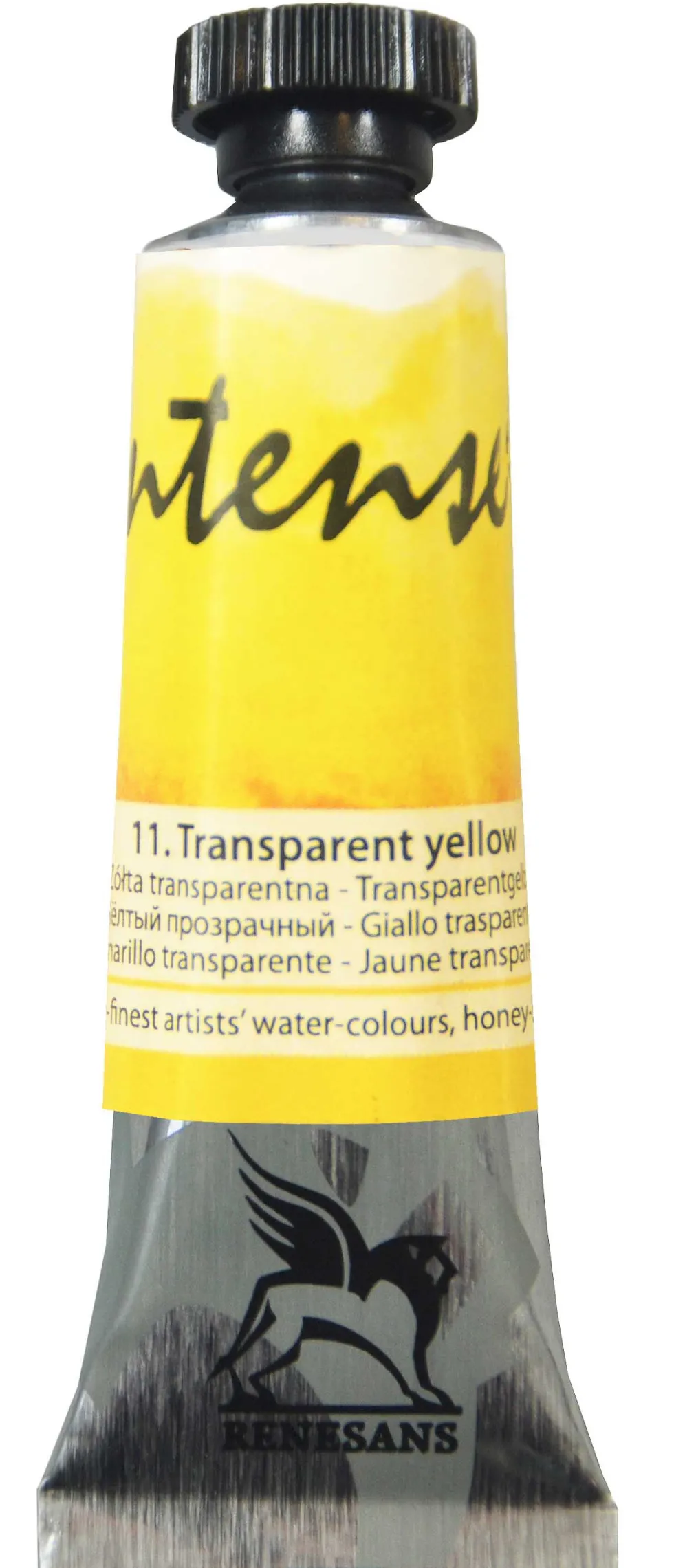 Farba akwarelowa Intense Water - Renesans - 11, transparent yellow, 15 ml