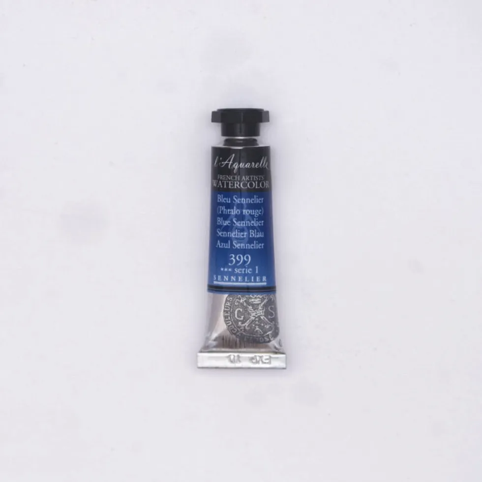 Farba akwarelowa l’Aquarelle - Sennelier - 399 Blue Sennelier 10 ml