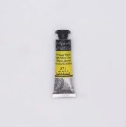 Farba akwarelowa l’Aquarelle - Sennelier - 871, Bright Yellow Green, 10 ml