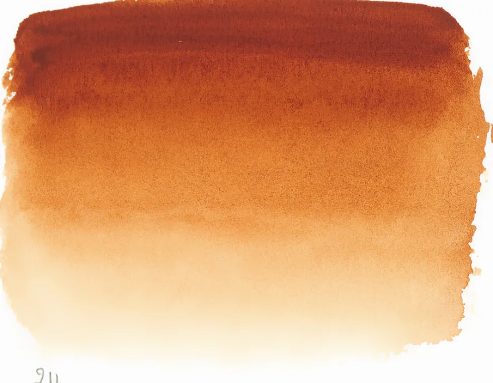 Farba akwarelowa l’Aquarelle - Sennelier - 211 Burnt Sienna, 10 ml