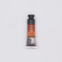 Farba akwarelowa l’Aquarelle - Sennelier - 645, Chinese Orange, 10 ml
