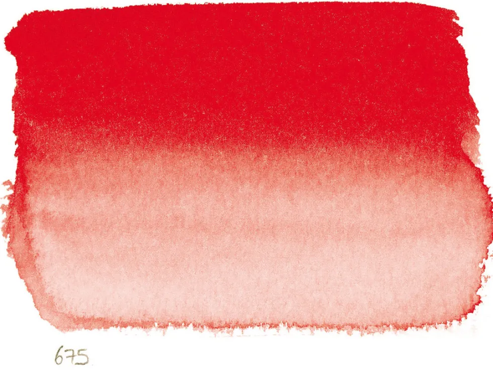 Farba akwarelowa l’Aquarelle - Sennelier - 675, French Vermilion, 10 ml