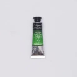 Farba akwarelowa l’Aquarelle - Sennelier - 809, Hooker's Green, 10 ml