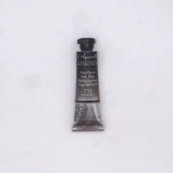 Farba akwarelowa l’Aquarelle - Sennelier - 755, Ivory Black, 10 ml