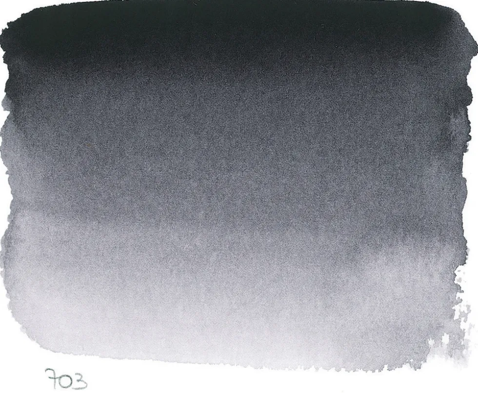 Farba akwarelowa l’Aquarelle - Sennelier - 703, Payne's Grey, 10 ml