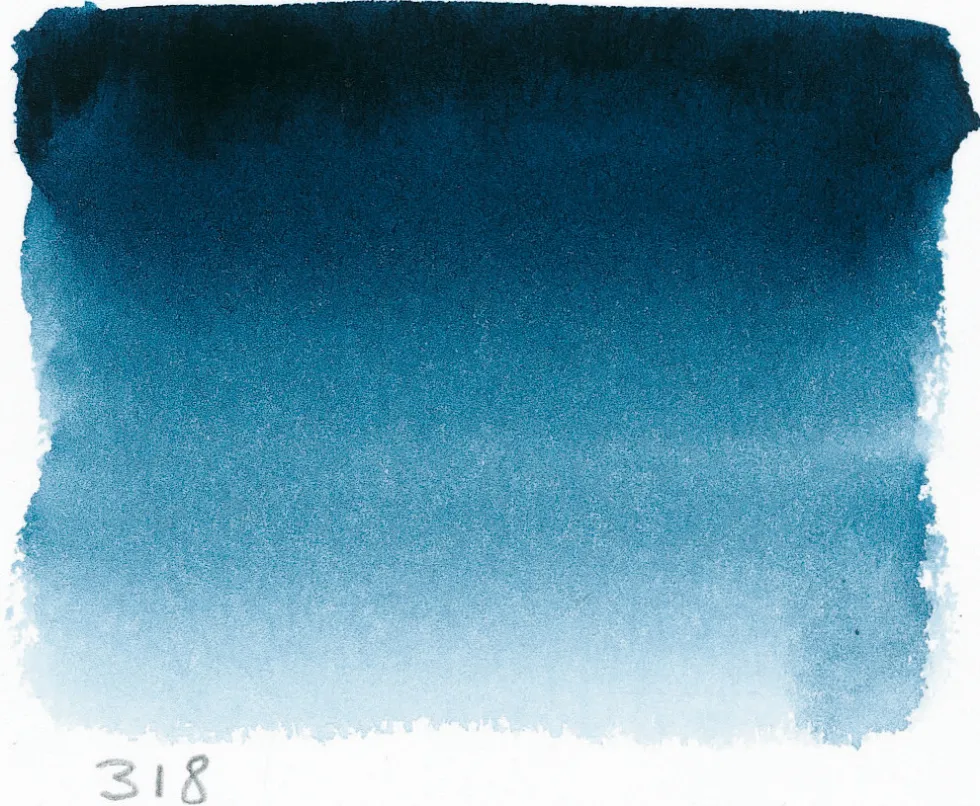 Farba akwarelowa l’Aquarelle - Sennelier - 318, Prussian Blue, 10 ml