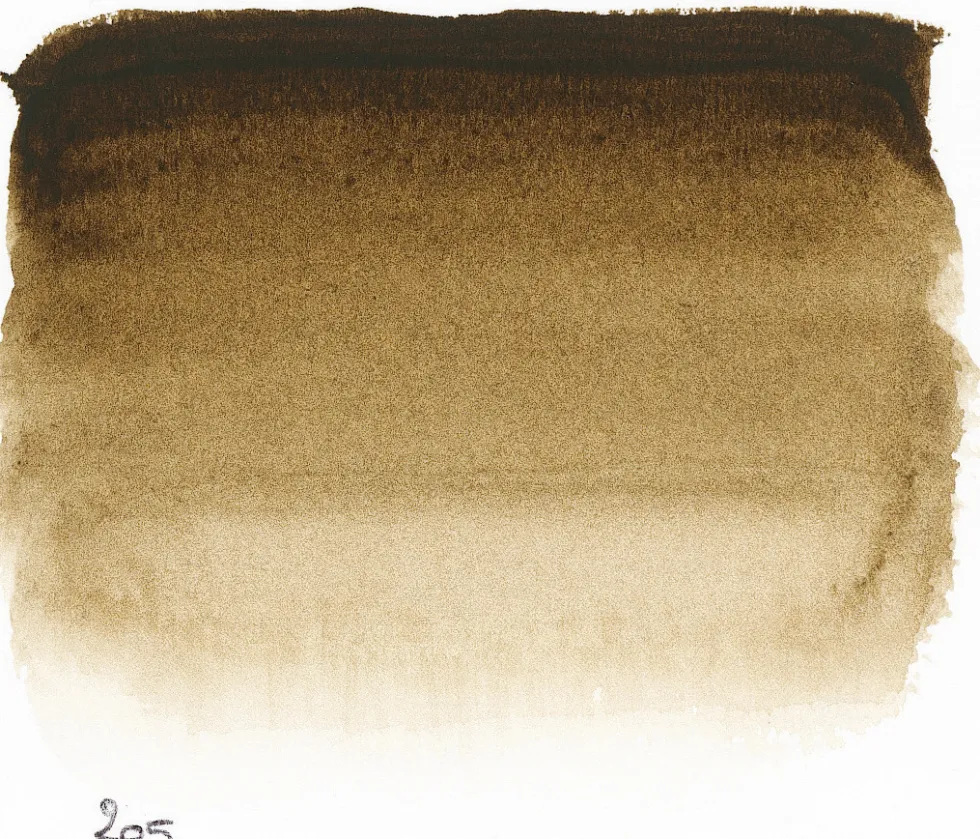 Farba akwarelowa l’Aquarelle - Sennelier - 205 Raw Umber, 10 ml