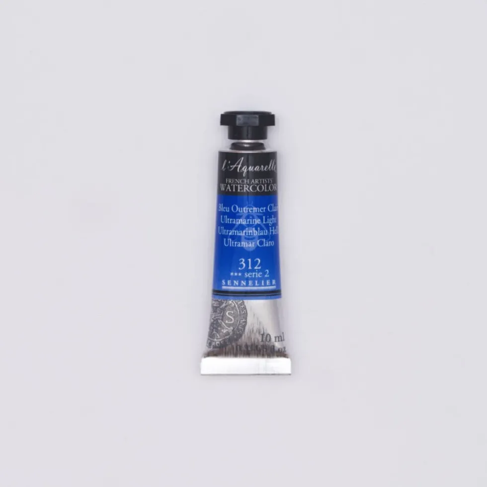 Farba akwarelowa l’Aquarelle - Sennelier - 312, Ultramarine Light, 10 ml
