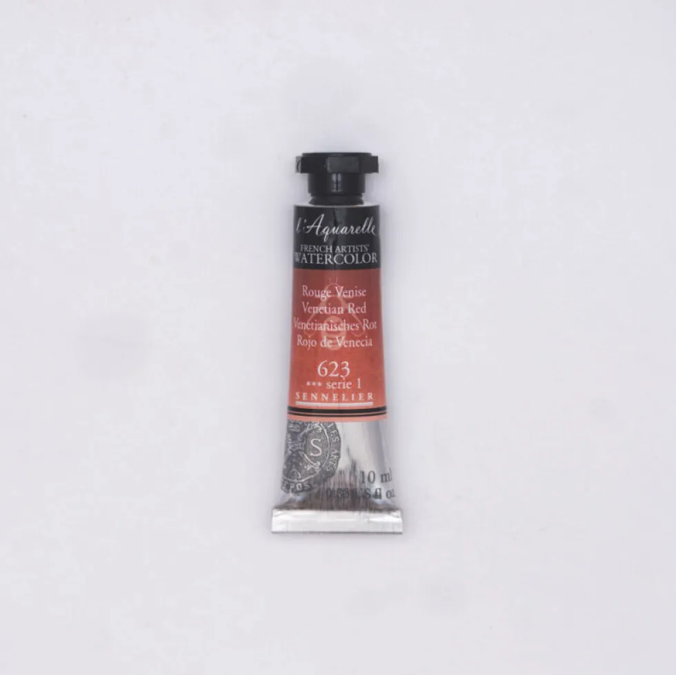 Farba akwarelowa l’Aquarelle - Sennelier - 623, Venetian Red, 10 ml