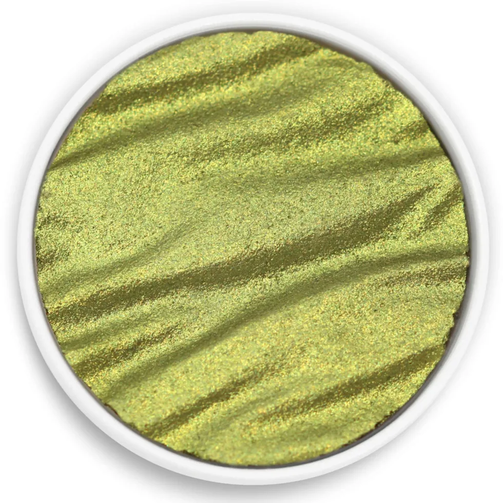 Farba akwarelowa, perłowa - Coliro Pearl Colors - Apple Green