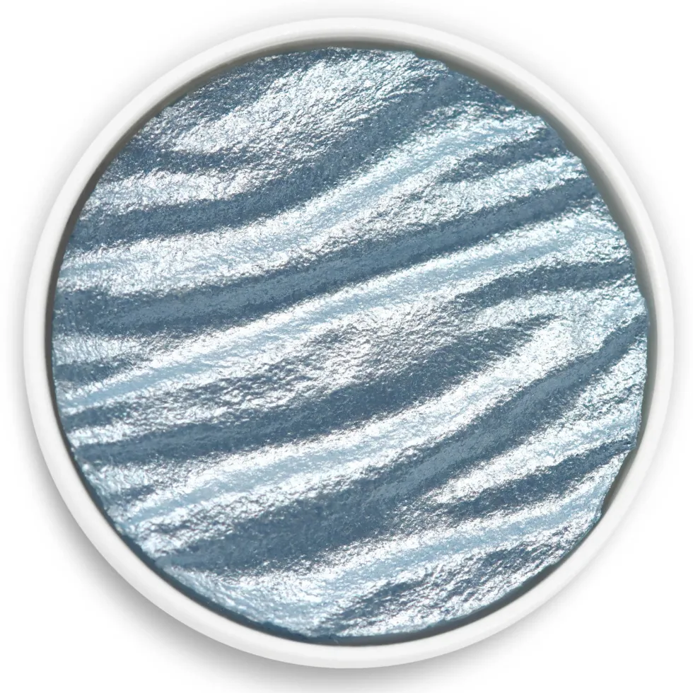Farba akwarelowa, perłowa - Coliro Pearl Colors - Ice Blue