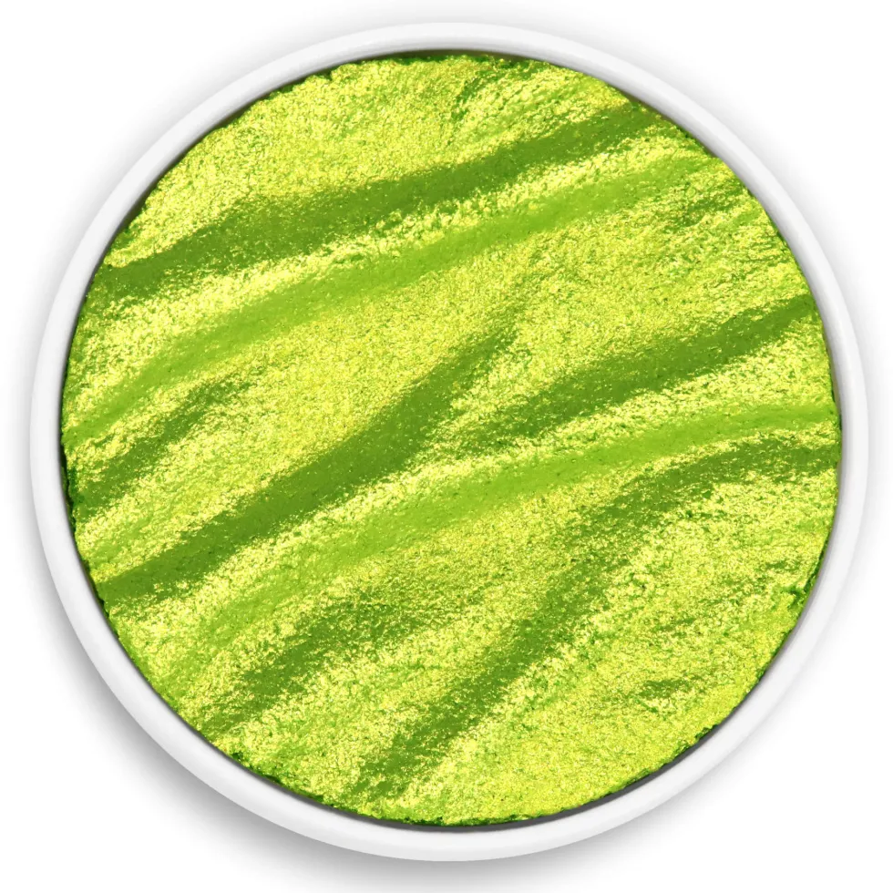 Farba akwarelowa, perłowa - Coliro Pearl Colors - Lime