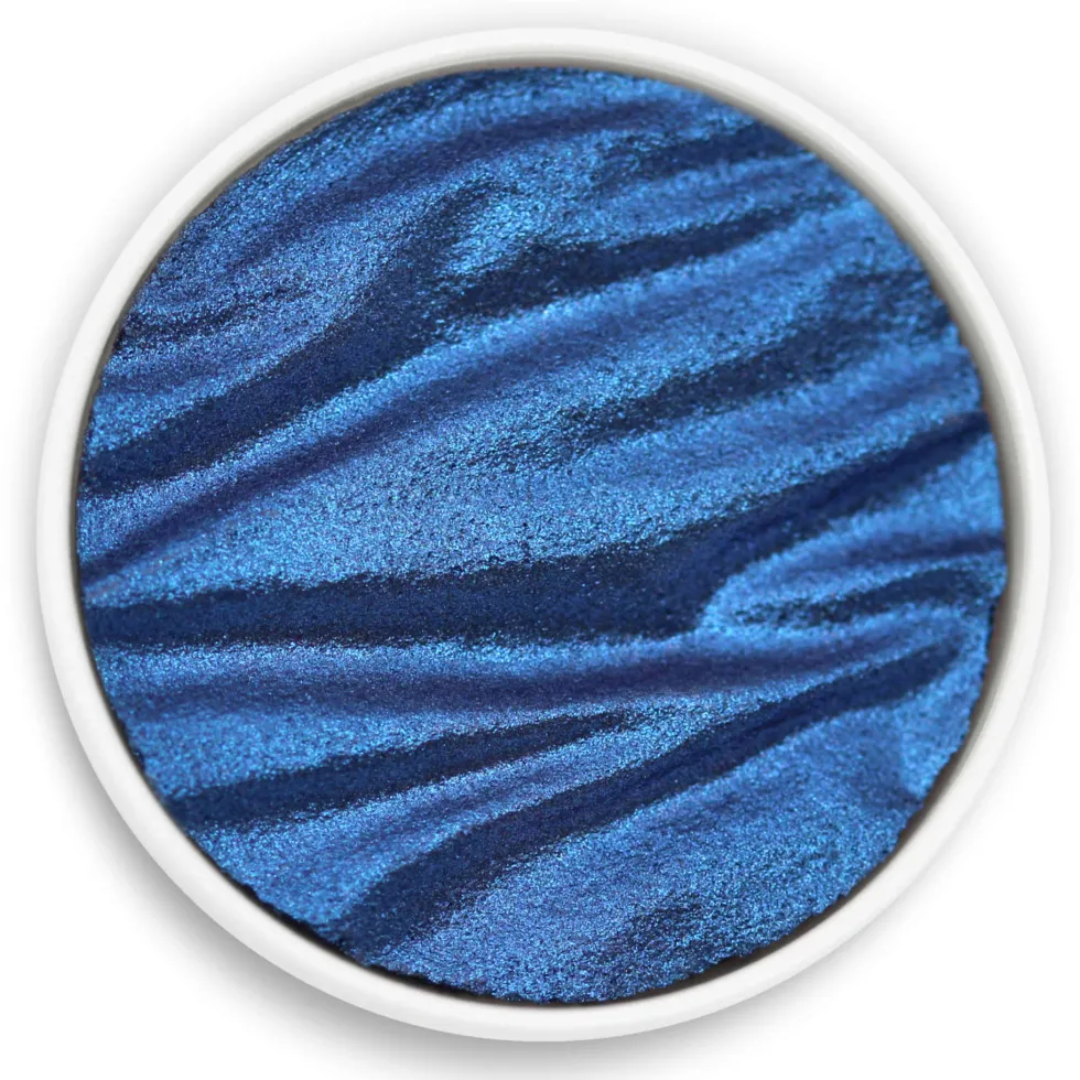 Farba akwarelowa, perłowa - Coliro Pearl Colors - Midnight Blue