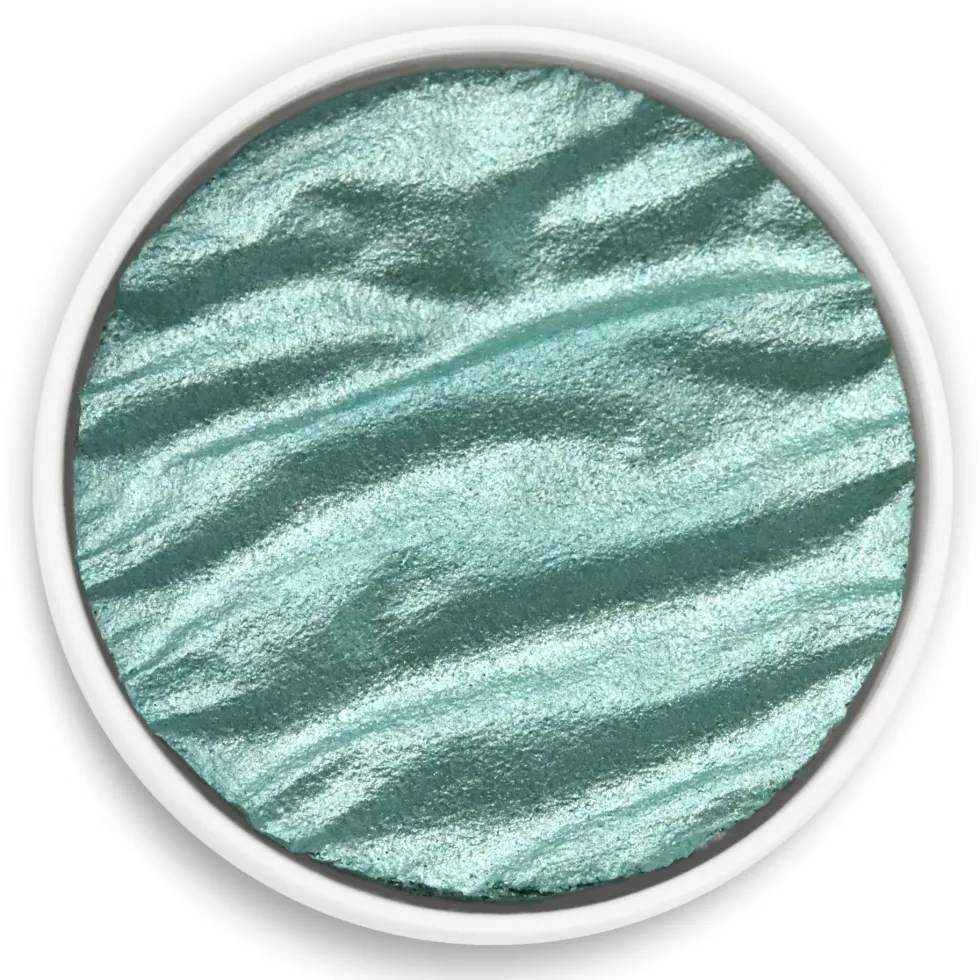 Farba akwarelowa, perłowa - Coliro Pearl Colors - Seafoam