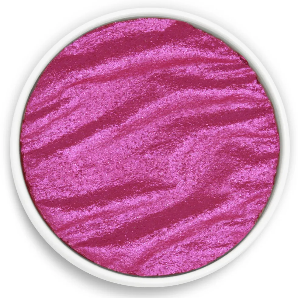Farba akwarelowa, perłowa - Coliro Pearl Colors - Vibrant Pink