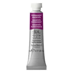 Farba akwarelowa Professional Watercolour - Winsor & Newton - Permanent Magenta, 5 ml