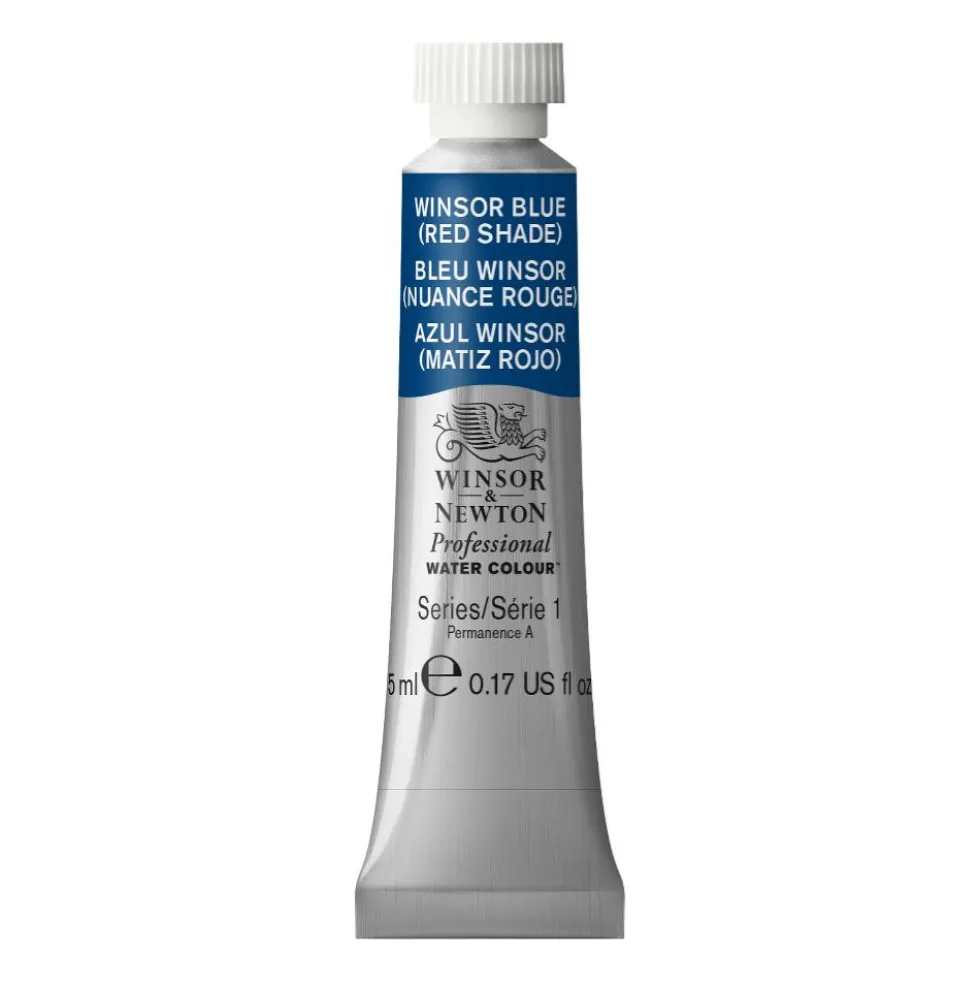 Farba akwarelowa Professional Watercolour - Winsor & Newton - Winsor Blue Red, 5 ml
