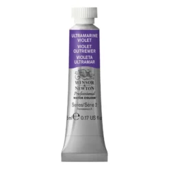 Farba akwarelowa Professional Watercolour - Winsor & Newton - Ultramarine Violet, 5 ml