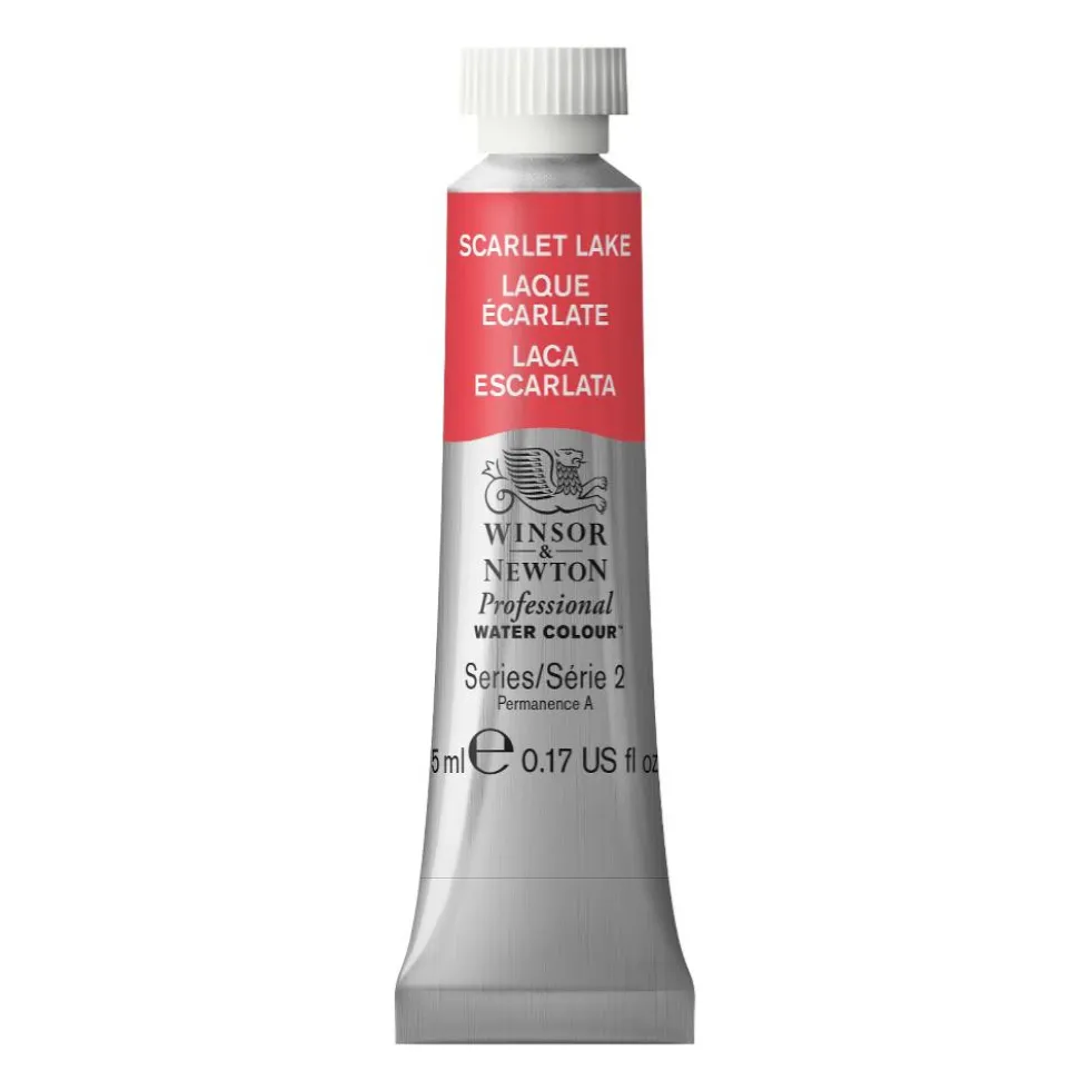 Farba akwarelowa Professional Watercolour - Winsor & Newton - Rose Madder, 5 ml