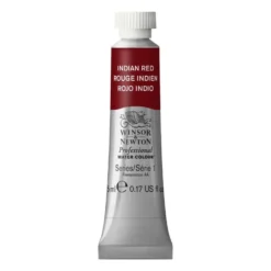 Farba akwarelowa Professional Watercolour - Winsor & Newton - Indian Red, 5 ml