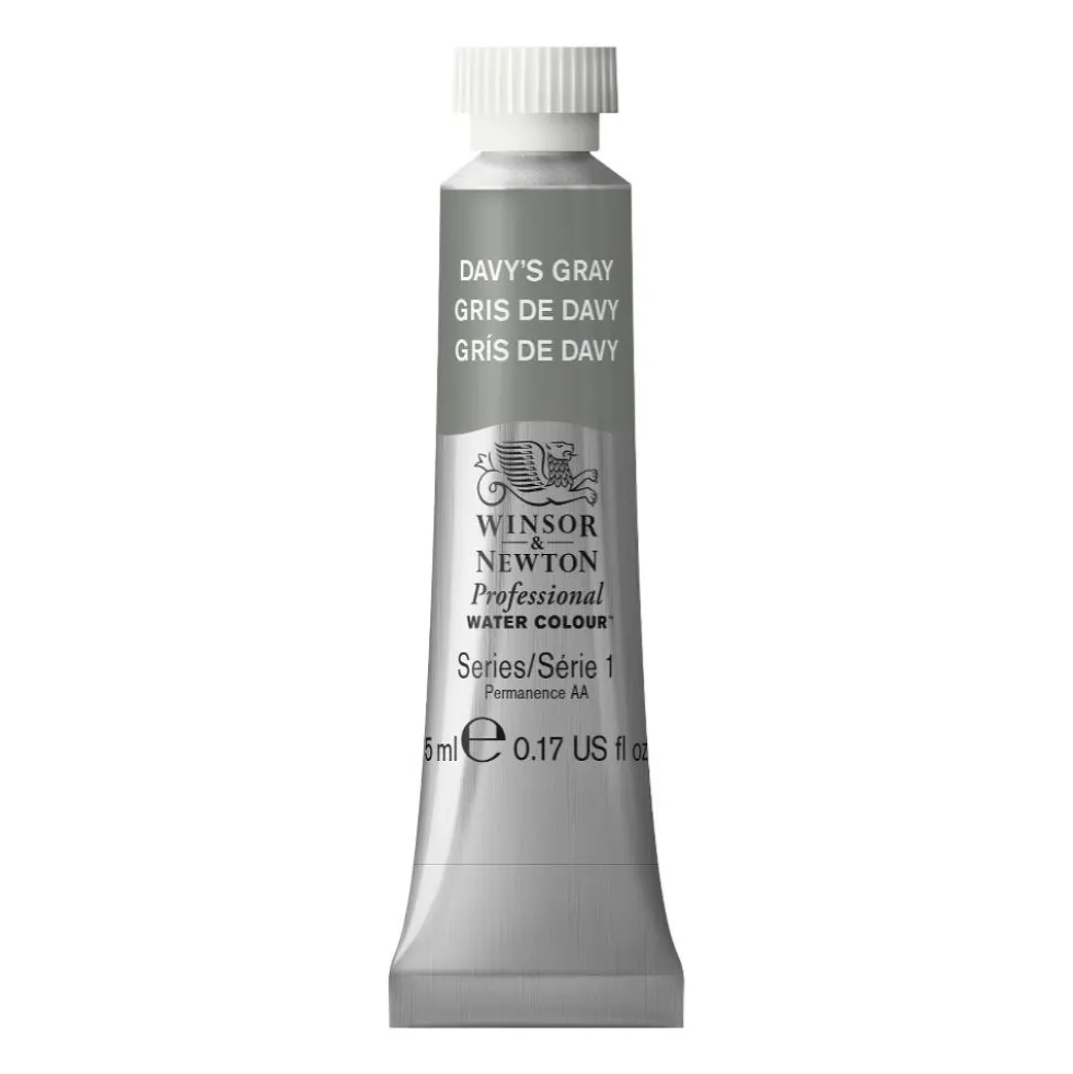 Farba akwarelowa Professional Watercolour - Winsor & Newton - Davy's Grey, 5 ml
