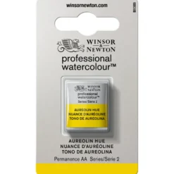 Farba akwarelowa Professional w półkostce - Winsor & Newton - Aureolin Hue