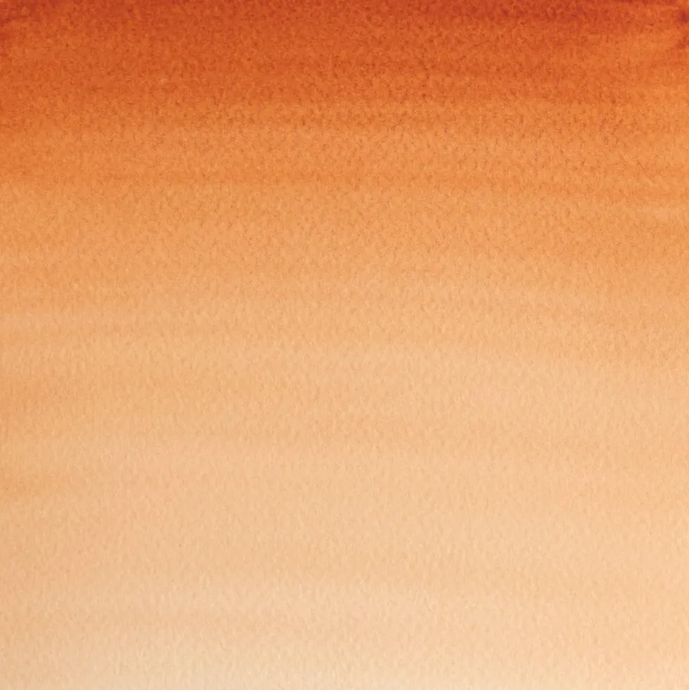 Farba akwarelowa Professional w półkostce - Winsor & Newton - Burnt Sienna