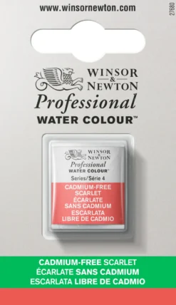 Farba akwarelowa Professional w półkostce - Winsor & Newton - Cadmium Free Orange