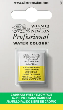 Farba akwarelowa Professional w półkostce - Winsor & Newton - Cadmium Free Lemon