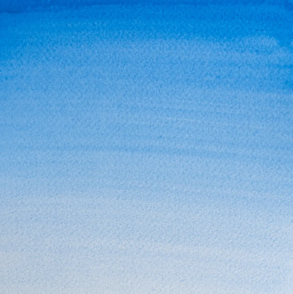 Farba akwarelowa Professional w półkostce - Winsor & Newton - Cerulean Blue (Red Shade)