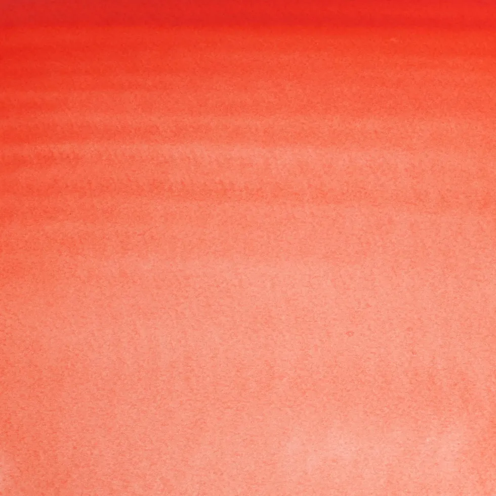 Farba akwarelowa Professional w półkostce - Winsor & Newton - Scarlet Lake