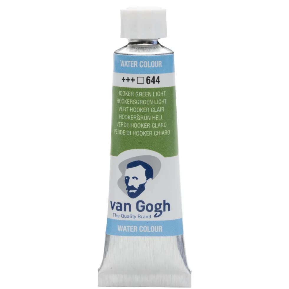 Farba akwarelowa - Van Gogh - Hooker Green Light 10 ml