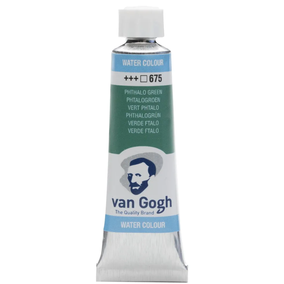 Farba akwarelowa - Van Gogh - Phthalo Green 10 ml