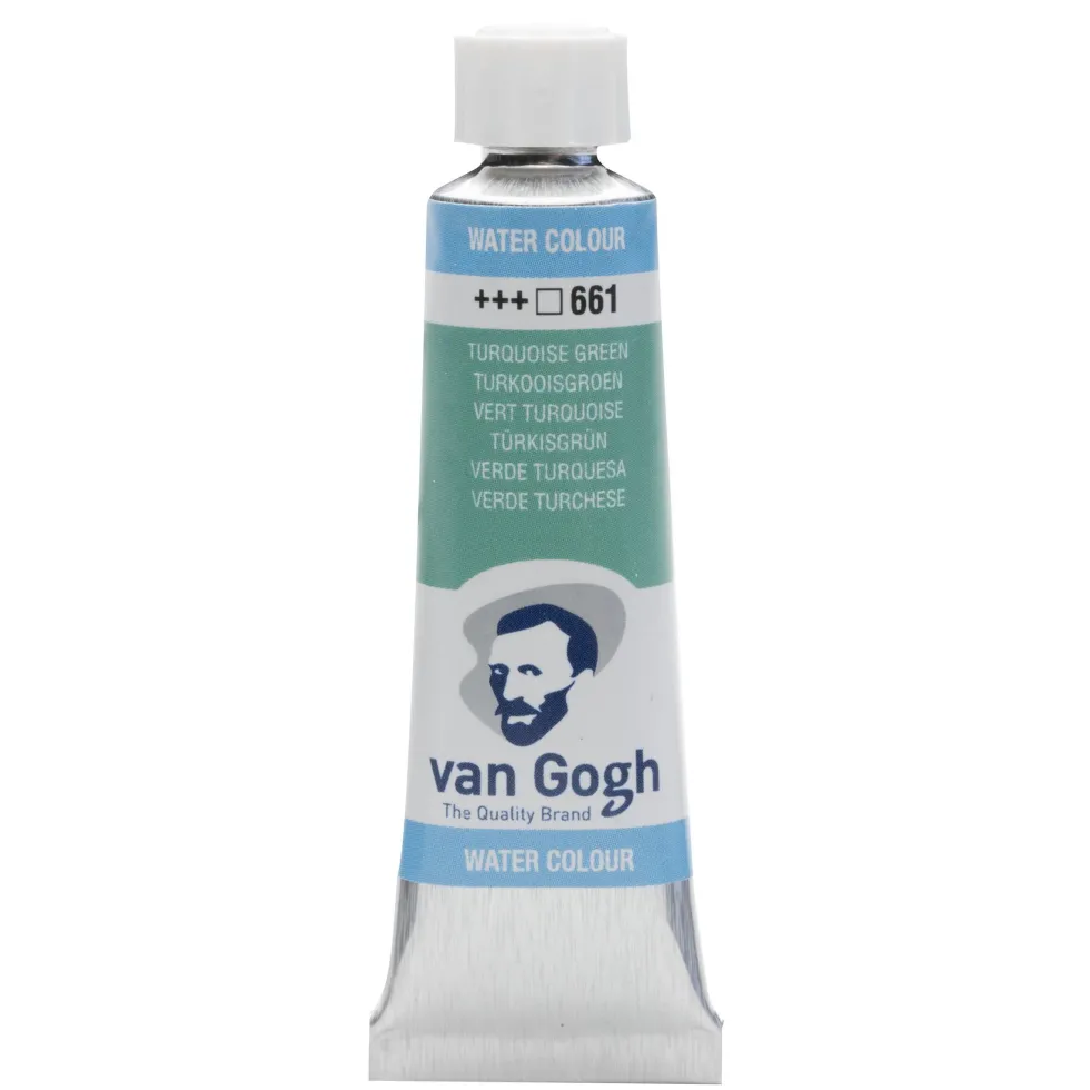 Farba akwarelowa - Van Gogh - Turquoise Green 10 ml