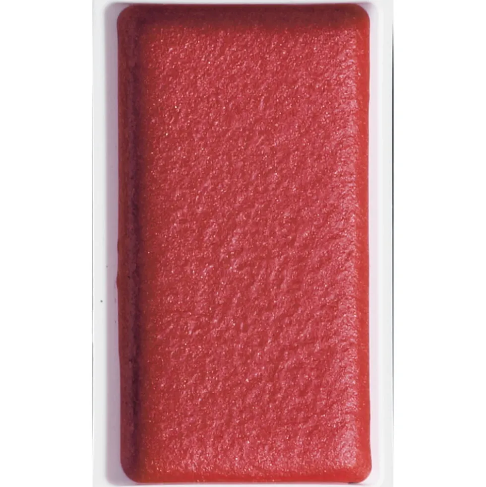 Farba akwarelowa w kostce Gansai Tambi - Kuretake - Gem Red