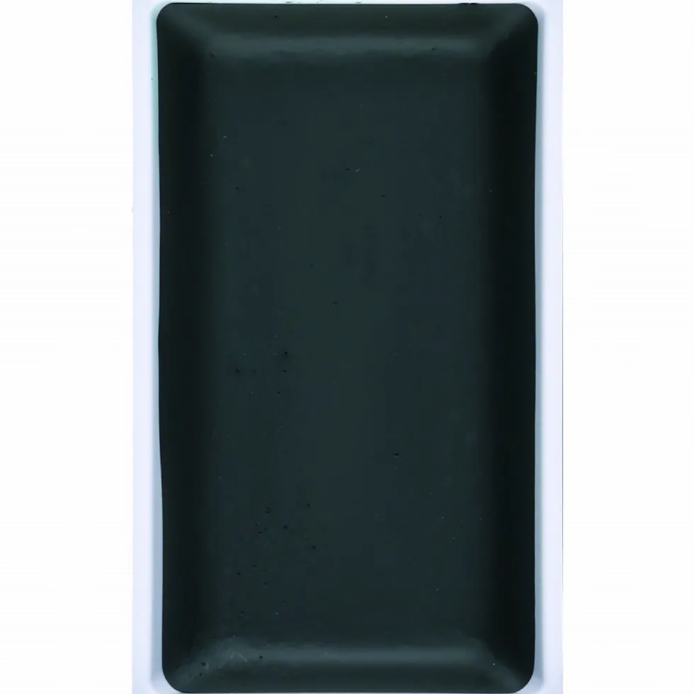 Farba akwarelowa w kostce Gansai Tambi - Kuretake - Graphite Green