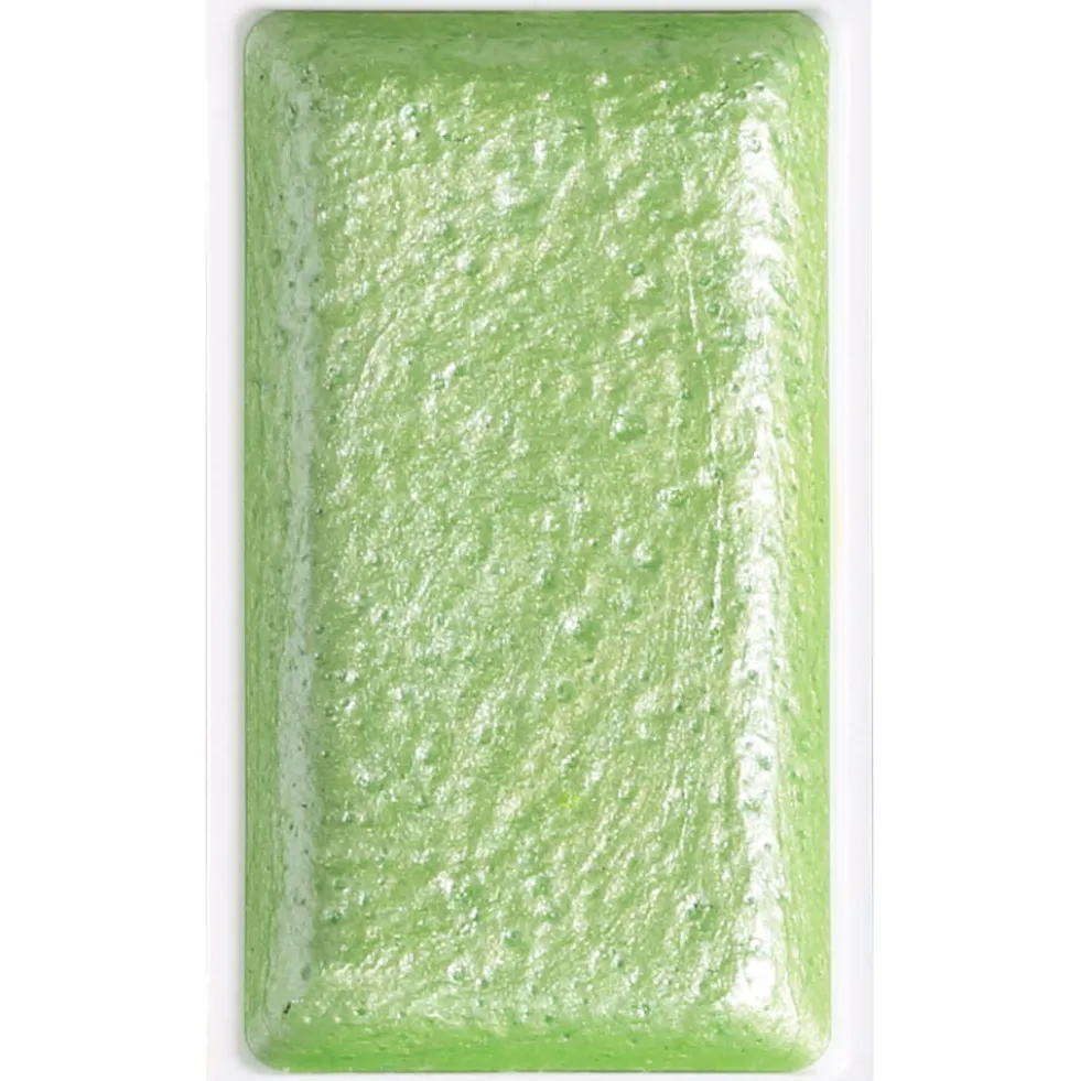Farba akwarelowa w kostce Gansai Tambi - Kuretake - Pearl May Green