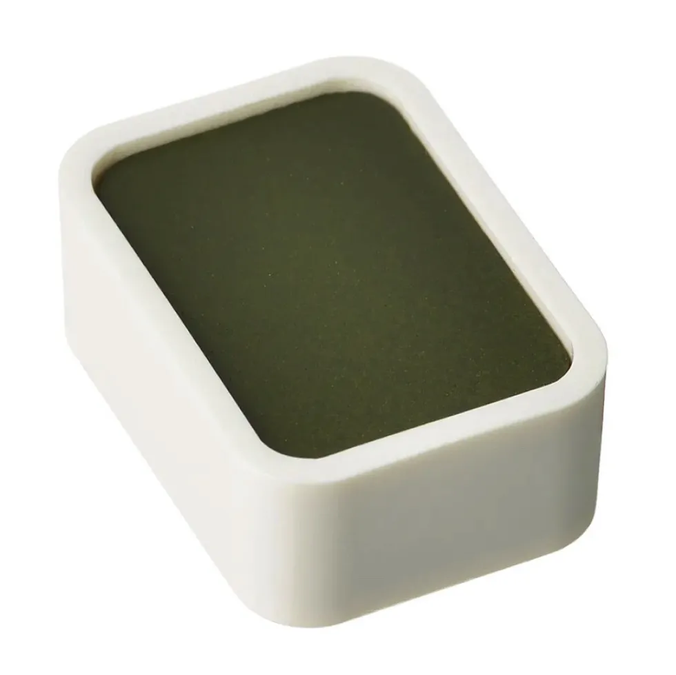 Farba akwarelowa w kostce Shin-Gansai - Holbein - N311 Olive Green
