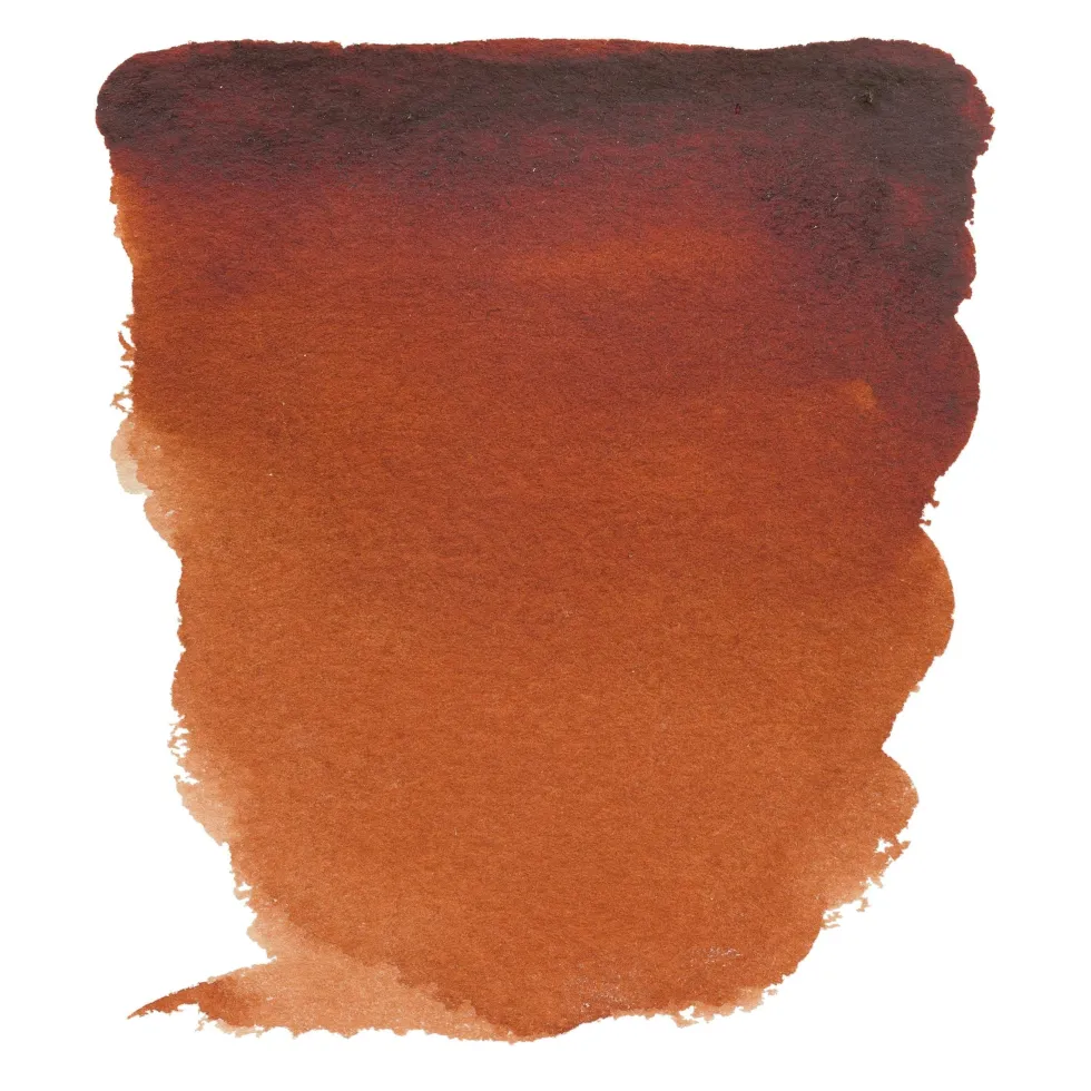 Farba akwarelowa w kostce - Van Gogh - 411 Burnt Sienna
