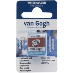 Farba akwarelowa w kostce - Van Gogh - Light Oxide Red