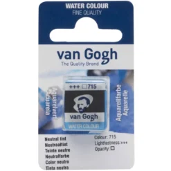 Farba akwarelowa w kostce - Van Gogh - 715 Neutral Tint