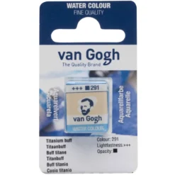 Farba akwarelowa w kostce - Van Gogh - 291 Titanium Buff