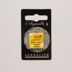 Farba akwarelowa w półkostce l’Aquarelle - Sennelier - 559 Aureoline