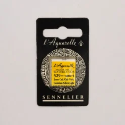 Farba akwarelowa w półkostce l’Aquarelle - Sennelier - 529 Cadmium Yellow Light