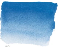 Farba akwarelowa w półkostce l’Aquarelle - Sennelier - 307 Cobalt Blue