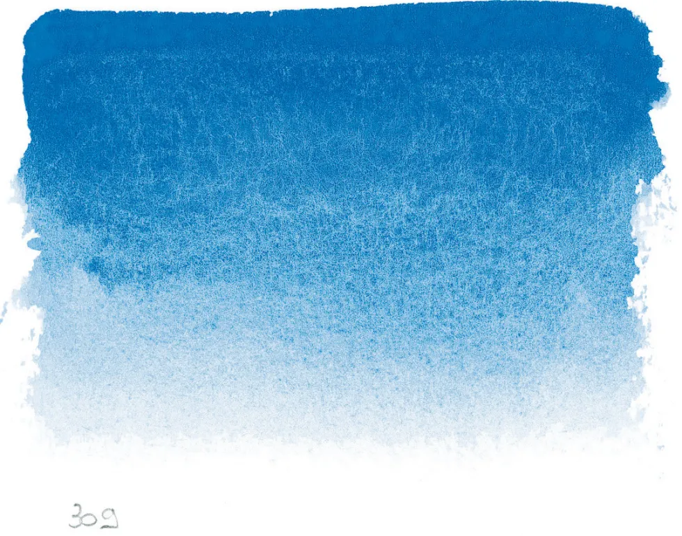 Farba akwarelowa w półkostce l’Aquarelle - Sennelier - 309 Cobalt Deep