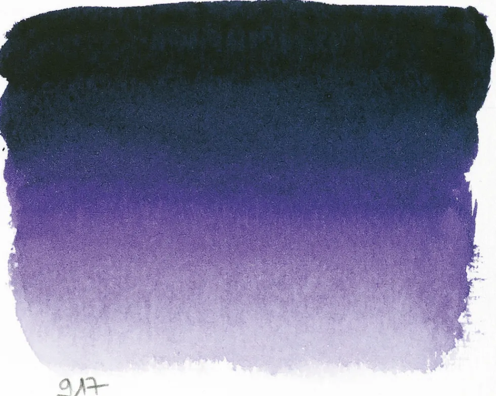 Farba akwarelowa w półkostce l’Aquarelle - Sennelier - 917 Dioxazine Purple