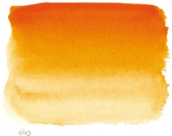 Farba akwarelowa w półkostce l’Aquarelle - Sennelier - 640 Red Orange