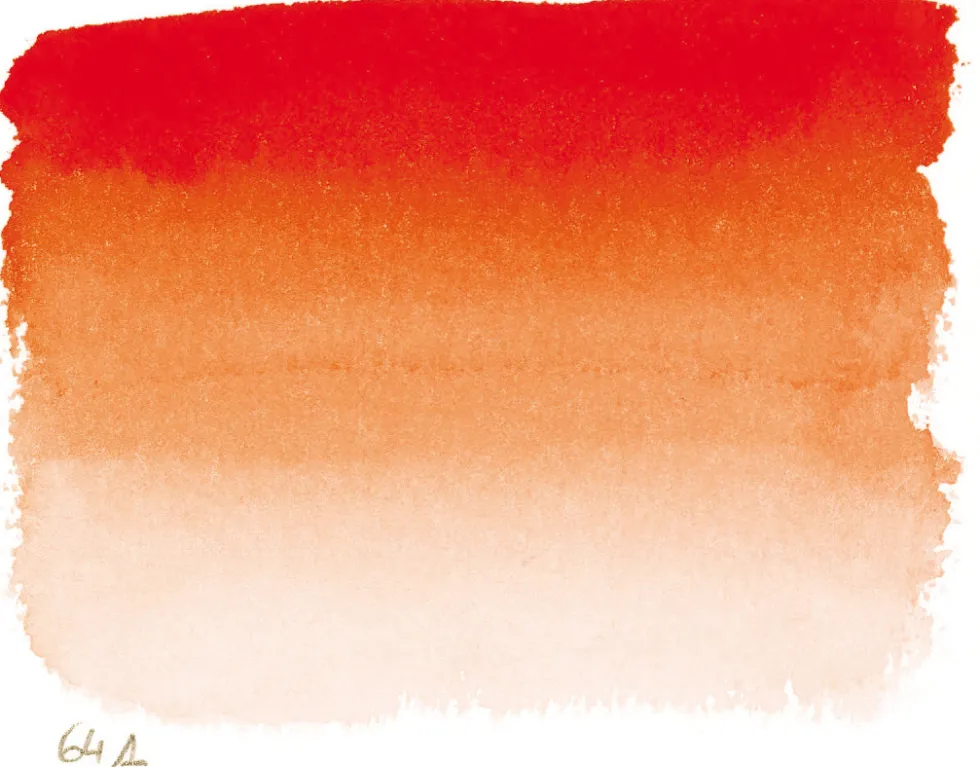 Farba akwarelowa w półkostce l’Aquarelle - Sennelier - 641 Sennelier Orange